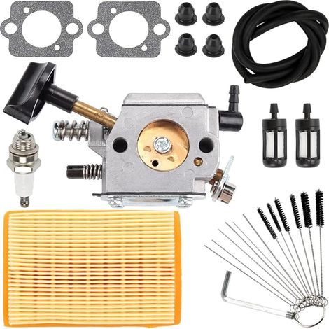 Vergaser-kit Br420 Br400 Für Stihl Sr320 Sr340 Sr380 Sr400 Sr420 Br320 Br340 Br380 Br400 Br420 Rucksackgebläse, Mit Luftfilter Kraftstoffleitung Zündkerze
