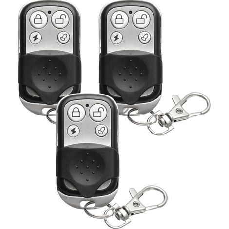 Kabellose Fernbedienungen Für Alarmanlagen – 3er-pack Kompakter Geräte, Kompatibel Mit Touch, Touch Xl Und Vigilia