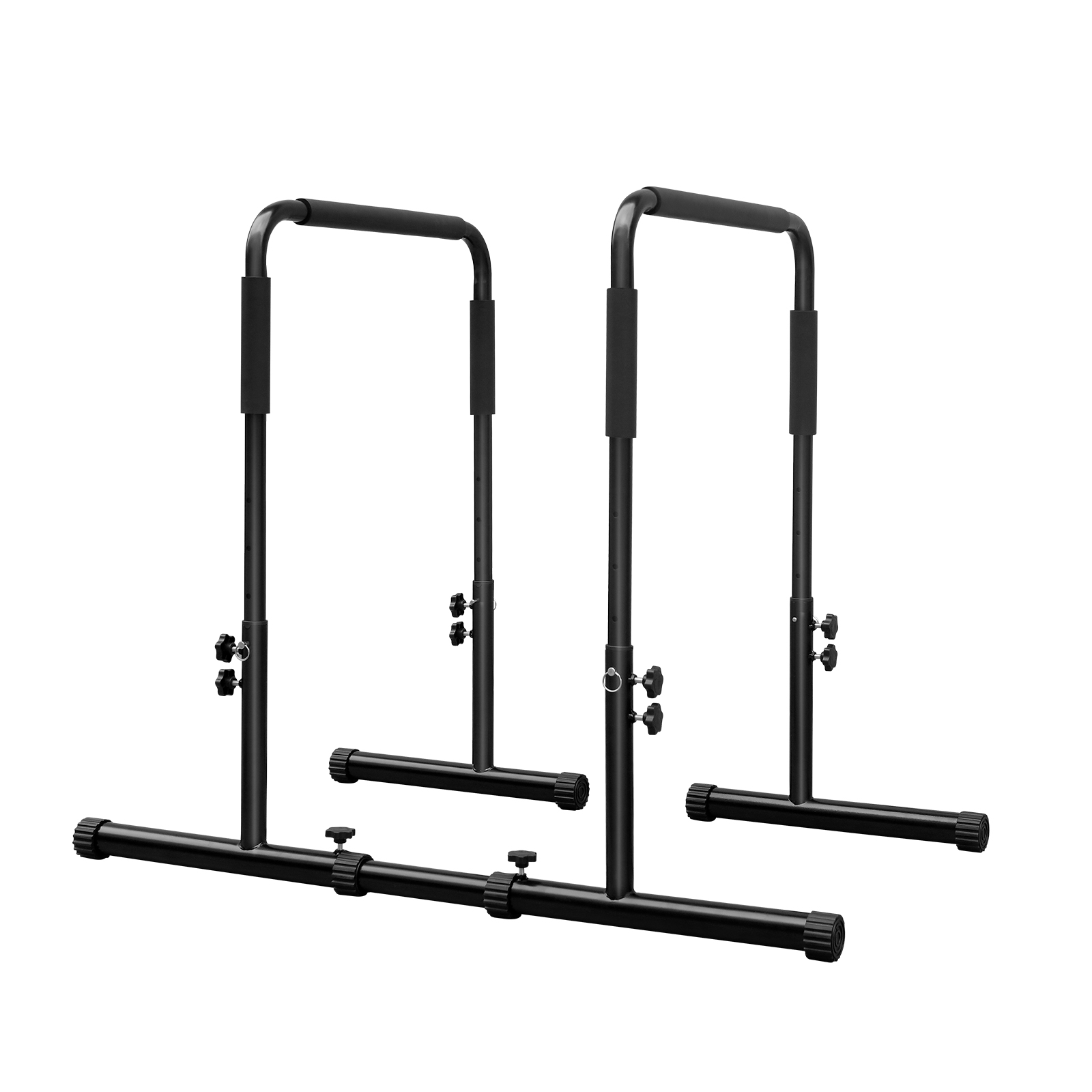 Adjustable Dip Bar Station, Heavy Duty Parallette & Parallel Bars, Stable Dip Stands For Home Gym, Calisthenics & Upper