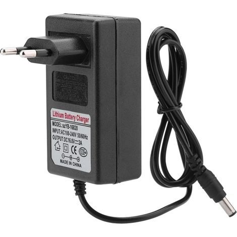 Ac100-240v Dc 16.8v 2a Ersatznetzteil Für Lithium-ionen-akku Ladegerät Sichere Ladung
