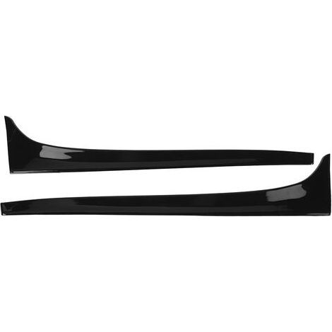 Aileron D'Aile Latérale De Fenêtre Arrière De Voiture Abs 2 Pièces Convient Pour Volkswagen Golf 7 14-19