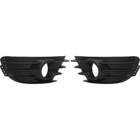 1 Paar Nebelscheinwerfer-blenden, Schwarze Frontstoßstangen-kühlergrill-abdeckung Für Citroën C4 2004–2008