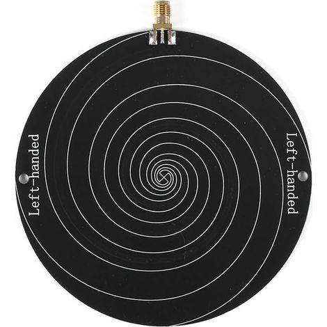 Kreisförmige Breitbandantennen Mit Polarisation Von 0,51-10 Ghz Mit Gleichwinkligen Spiralen Für Hochfrequenz-radioidentifikation Und Linksrotation.