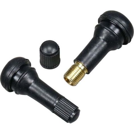 100 Stück Tr413 Ventil Für Autoreifen, Universelle Schlauchlose Gummiventile Zum Einrasten Für Die Meisten Autos, Motorräder Usw.