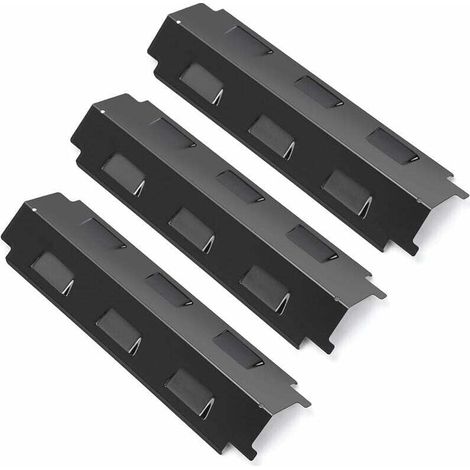3er-set 37 Cm Wärmeverteiler Zubehör Für Char-broil, Cclife, Landmann, Uniflame, Fire Mountain, Barbecook, Outback, Emaillierter Stahl Heizplatte Gasgrill Ersatzteil