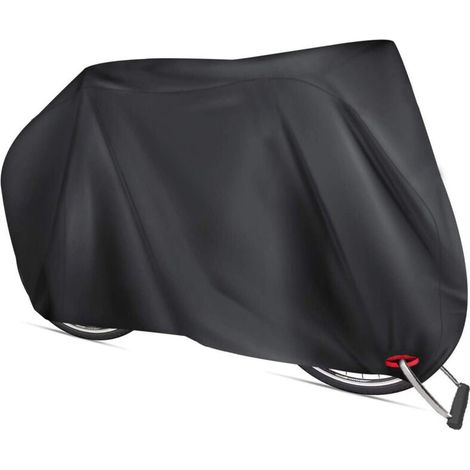 Fahrradabdeckung, 230 X 95 X 125 Cm, Fahrradgarage Mit Verriegelungsöffnungen, Hochwertiges Oxford-material, Wasserdichter Schutz Vor Staub, Regen, Schnee Und Uv-strahlen
