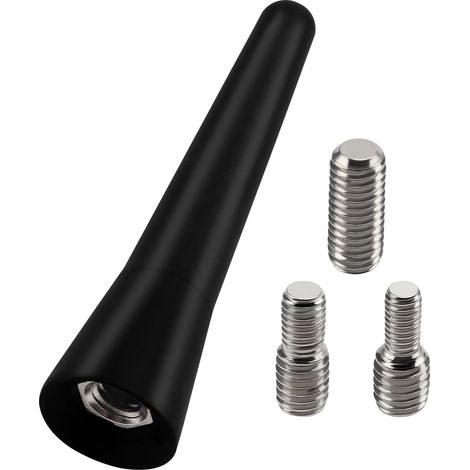 6,5 Cm Mini-antenne Für Auto Kurz, Fm/am Stabantenne Für Auto, Universelle Mini-autoantenne, Mit 3 Schrauben M4/m5/m6, Für Fm/am-radioempfang