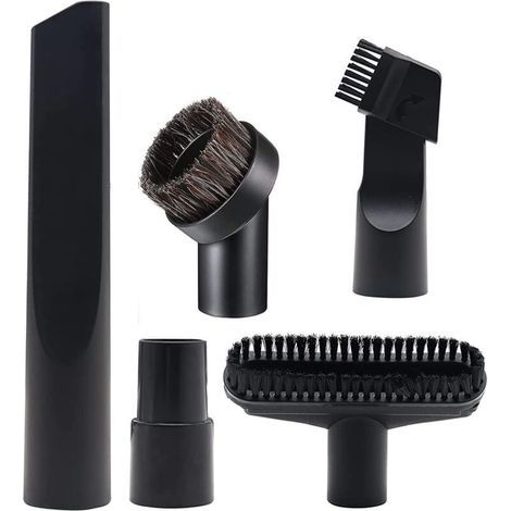 5er-set Kompatible Zubehörteile, 32–35 Mm, Schwarz, Für Präzise Boden- Und Teppichreinigung