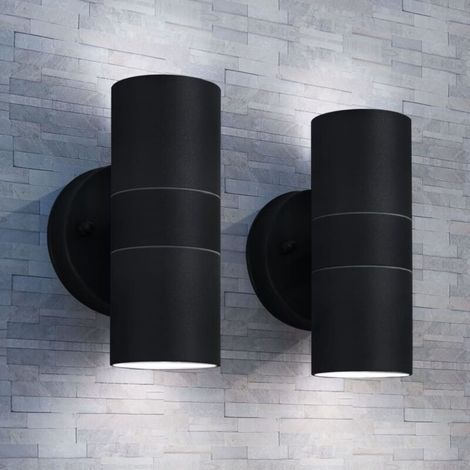 2er-set Außen-wandleuchte Aus Stahl