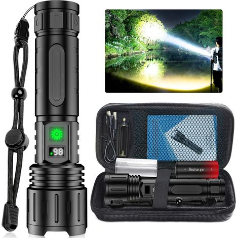 Diese Wiederaufladbare Hochleistungs-led-stirnlampe Bietet Mehrere Modi Und Eine Starke Beleuchtung, Was Sie Für Die Arbeit, Outdoor-aktivitäten, Camping, Jagd Und Angeln Geeignet Macht