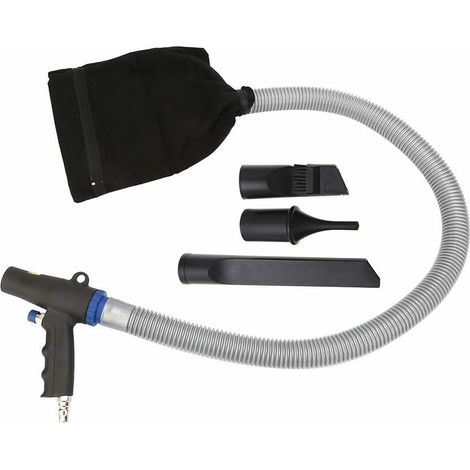Druckluft-sauger-set Für Blas- Und Saugpistole – Doppelfunktions-blas- Und Saugpistole, Druckluft-saugpistole, Einschließlich Säcken, Rohr Und Zubehör