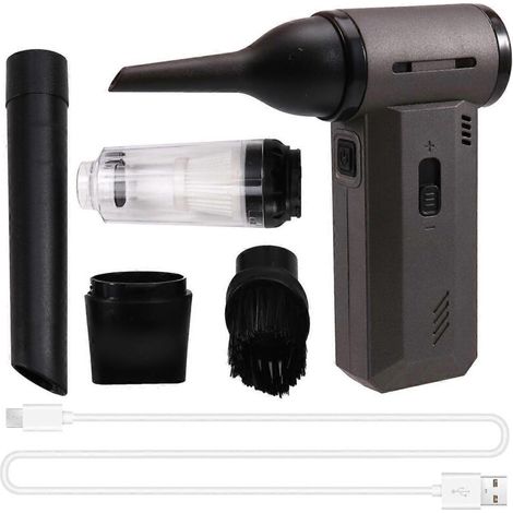 Tragbarer Turbo-reaktventilator Mit 130.000 U/min Und Stufenlos Einstellbarer Geschwindigkeit, Ideal Zum Haartrocknen
