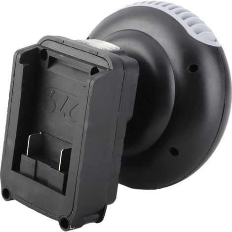 Tragbarer Batteriebetriebener Zusatzheizer, 170 W, 18 V, 2 Geschwindigkeiten, Ideal Für Auto, Büro, Camping, Unter Dem Schreibtisch Oder Im Badezimmer. 360°-drehung.
