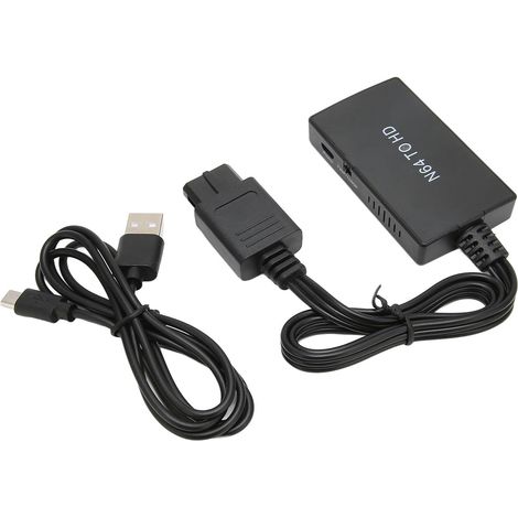 Für Den N64 Multimedia-interface-konverter Zu Hd, Der 720p Und 1080p Umschaltung Unterstützt, Full Hd Videoadapter Für Den N64-anzeigemodus, Zubehör