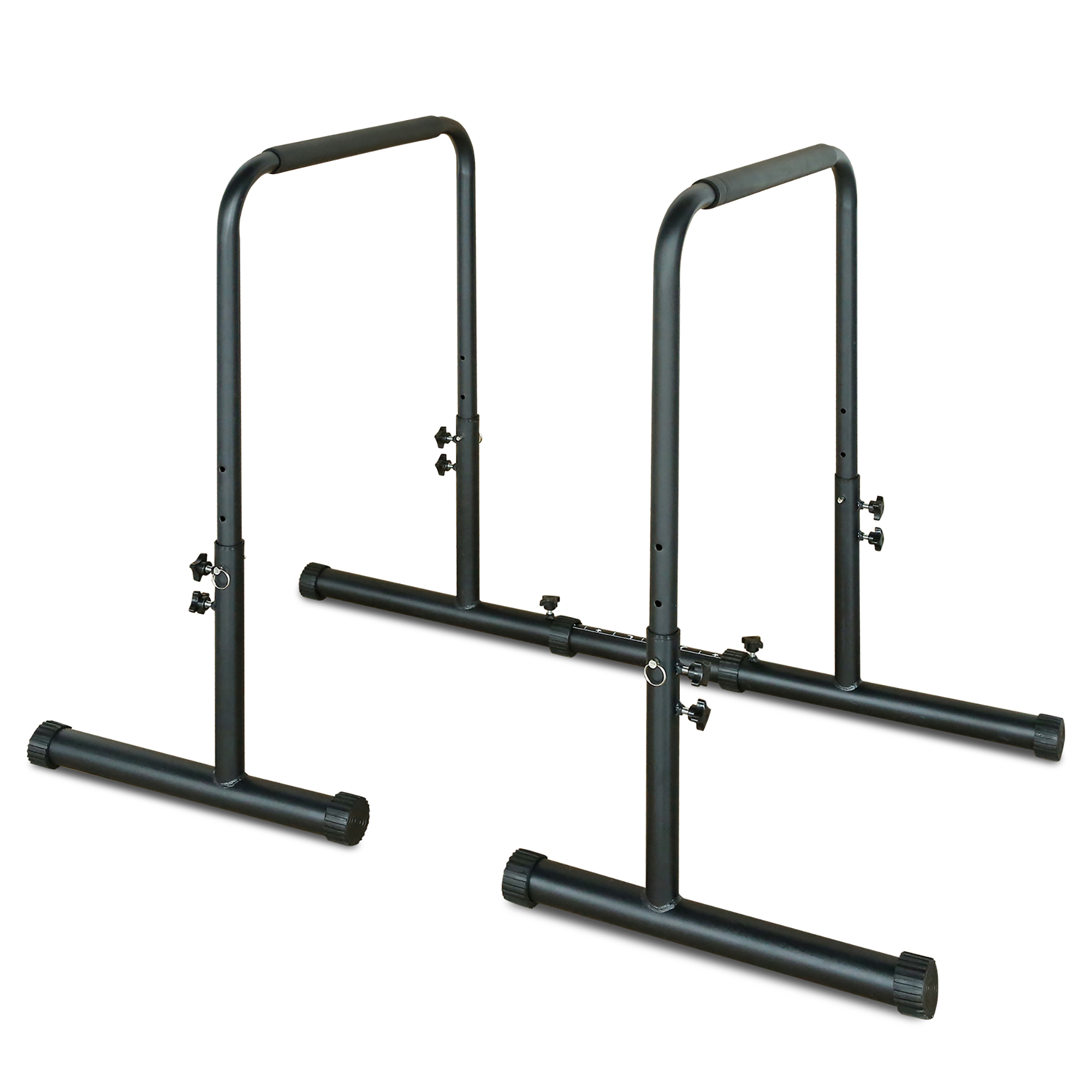 Height-adjustable Dip Bar Station, 78.74–99.06 Cm, With A Weight Capacity Of Up To 249 Kg, Suitable For Home Or Gym