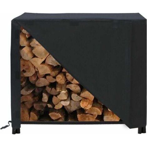 48x24x42 Zoll Kaminholzhalter, Staubgeschützte Abdeckung Für Große Außenkamine, Wasserdichtes 210d-material