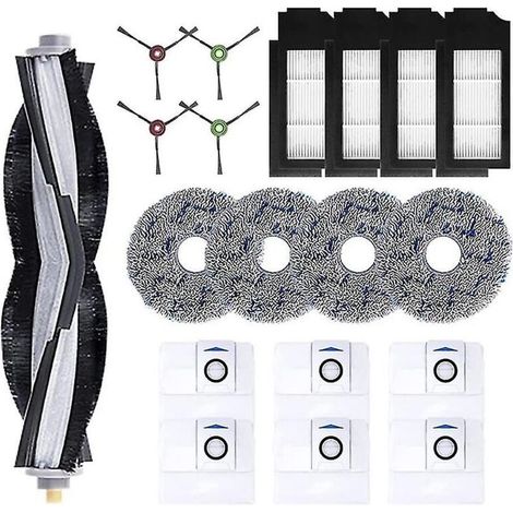 Pour Ecovacs X1 Omni Turbo Hauptbürste Walzenbürste Seitenbürste Filter Wischer