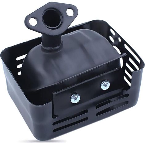 Kit Für Auspuffschalldämpfer Für Honda Gx200 Gx160 Gx120 Gx140, Adefol Auspuff Mit Rohr + Dichtung + Zündkerze Ersatzteile Motor Schalldämpfer Zubehör