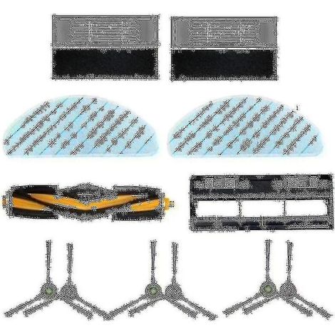 Pour Ozmo T9 Robot Hauptbürste Abdeckung Der Hauptbürste Seitenbürste Hepa-filter Wischtuch Zubehör