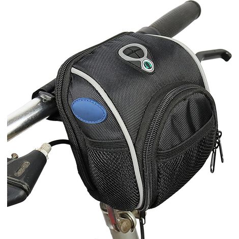 Elektrischer Scooter-tasche, Lenkertasche Für Fahrrad – Zubehör Für Scooter, Hängende Scooter-tasche, Wasserdichte Und Stoßfeste Aufbewahrungstasche Für E-bikes, Schwarz, Bidirektional, 1 Stück
