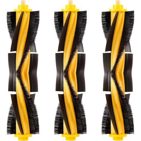 (3 Stück) Bürstenwalzen Hauptbürste Ersatzteile Für Saugroboter Ecovacs Deebot Ozmo 920 950 T8 Aivi Max T9 T5 N5 N7 N8+ N8 Pro Dx55 Dx93 Dj65