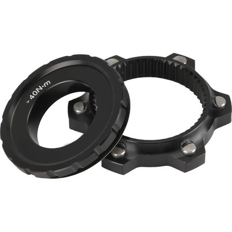 1pcs Mountainbike Nabenmittelverschlussadapter Centrlock Adapter Center Lock Adapter 6 Bolzen Scheibenrotor Bremsmittelverschluss Ersatz Für Fahrrad