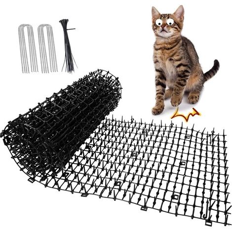 Katzenabwehr / Hundeabwehr – Dornengitter – Garten – 150 X 30 Cm – Tierschutz