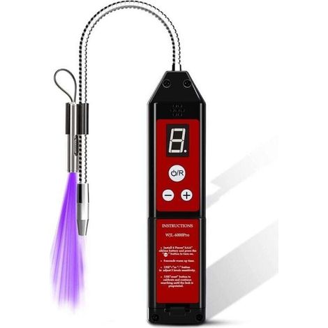 Wjl-6000pro Kältemittelleckdetektor Mit Led-licht, Halogen-leckdetektor Für Hvac-klimaanlagen, Testgerät Für R22, R410a, R134a, Cfc, Hcfc Und Hfc