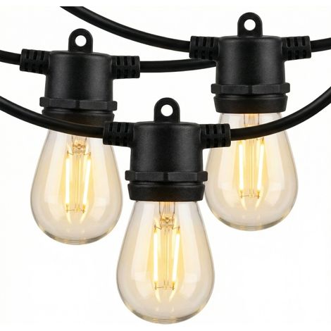 Lichterkette Mit Rgbw-globus-lampen, Ip44-wasserdicht, Vorhang-lichterkette Für Innen- Und Außendekoration