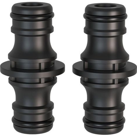 2-teiliges Verbindungsstück, 1/2 Zoll Doppelstecker, Anschlussstück Für Eine Sichere Rohrverbindung, Verbindung Von Zwei Rohren Zur Verlängerung