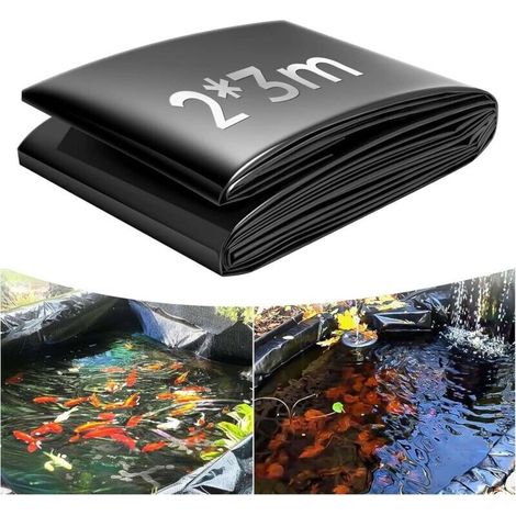 Teichfolie, 0,2 Mm Dicke 3x2m Teichfolie, Teichfolie, Teichfolie, Gummi-teichabdichtung, Teichliner, Folienliner Für Teiche, Für Koi-teiche, Wasserfälle, Buchten