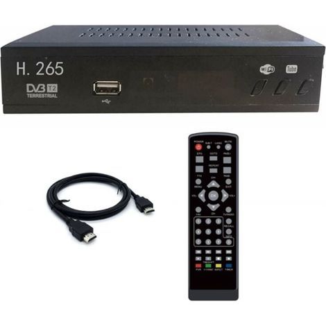 Dvb T2 Hevc 265 Tuner Digitalfernseher Dvb-t2 1080p Hd-receiver Usb Terrestrischer Empfänger Eu-stecker