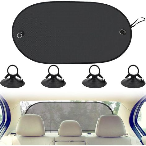 100 X 50 Cm Auto-sonnenschutz Für Die Heckscheibe, Sonnenschutz Für Die Hintere Windschutzscheibe Des Autos, Auto-sonnenschutz Für Die Heckscheibe, Faltbarer Auto-sonnenschutz Für Die Heckscheibe Mit