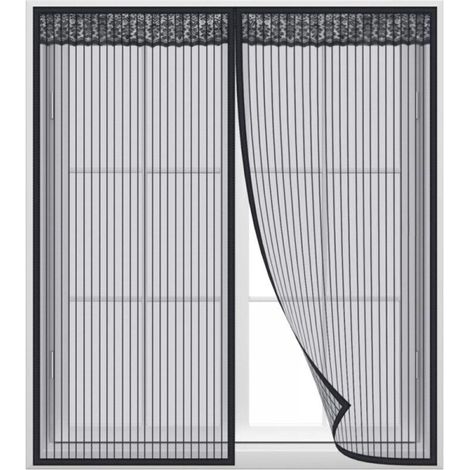 Magnetisches Fenstermoskitonetz, 150 X 150 Cm, Selbstklebendes Netz Mit Integrierten Magneten, Einfache Installation An Den Meisten Fenstern