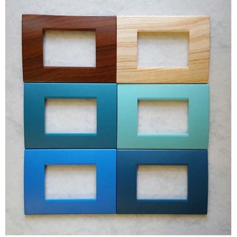 Abs 3-4-7 Platz Farbiges Schild Kompatibel Mit Living Light - Pin Clair - 4 Löcher