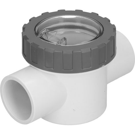 Pvc-pool-rückflussventil, Ersatzteil, Transparent (v501a)