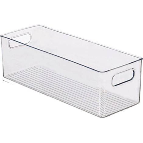 Küchenschrank-aufbewahrungsbox, Mittlere Kunststoff-kühlbox, Lange Box, Transparent