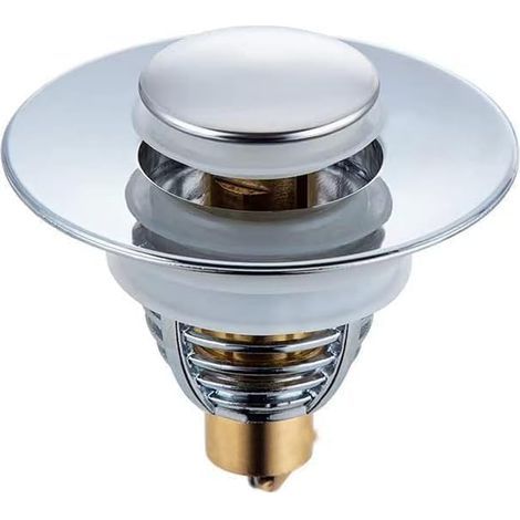 Boné Lavabo Universel, Abfluss Mit Zugmechanismus Für Spüle, Beschleunigt Die Entwässerung Ohne Verstopfung, Geeignet Für Badewanne, Küche, Waschbecken (abflussöffnung 32-40 Mm)