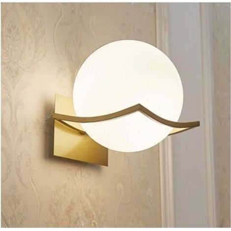 Wandleuchte, Innenwandleuchte, Wandlampe, E27-wandleuchte, Wandleuchte Für Schlafzimmer, Goldene Wandleuchte (glühbirne Nicht Im Lieferumfang Enthalten) Gold Ikodm