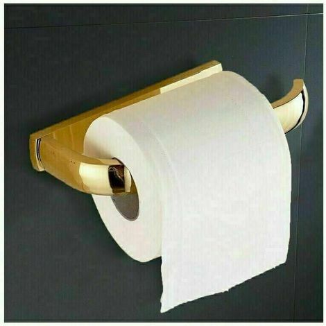16x19cm Toilettenpapierhalter Aus Messing Im Antiken Stil, Wanddeko Für Wc, Toilettenpapierrolle Accessoire Wc, Toilettenpapierspender - Badzubehör