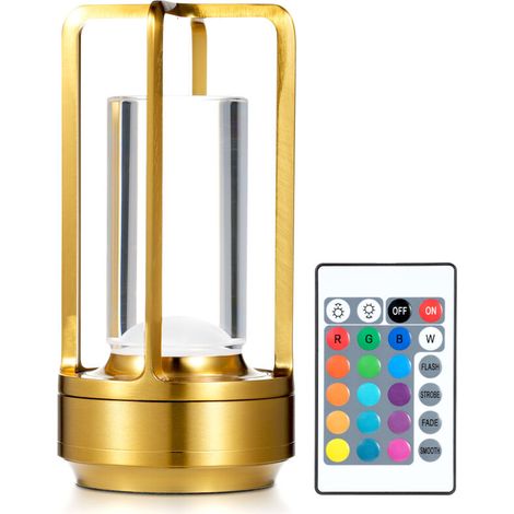 Kreative Rgb-tischlampe Mit Kreuzmotiv, 16 Einstellbare Farben, 4 Dynamische Lichteffekte, Dekorative Lampe Für Schlafzimmer, Bar Und Restaurant