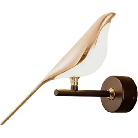 Wandleuchte Mit Led Für Innenräume, Ideal Für Haus, Nachttisch, Scheune, Treppe, Schlafzimmer Und Büro – Warmes Wandlicht Mit Vogeldesign