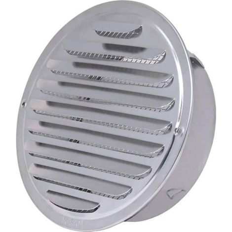 Edelstahl-luftkugel, Verdicktes Wandbelüftungsgitter Mit Haube, Abdeckung Für Badezimmer- Und Küchenentlüftung, Ventilator Und Belüfter (200 Mm)