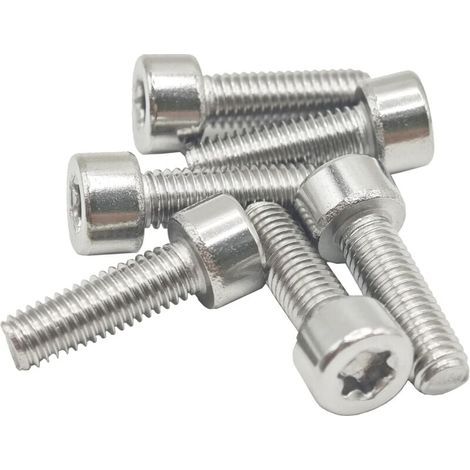 6 Stück T25 M5-0,8x16 Mm Torx-schraube Mit Gezahntem Kopf Für Stihl Fs55 Fs110 Fs130 Fs160 Fs180 Fs200 Fs220 Fs240 Fs250 Ersetzt 9022 341 0980
