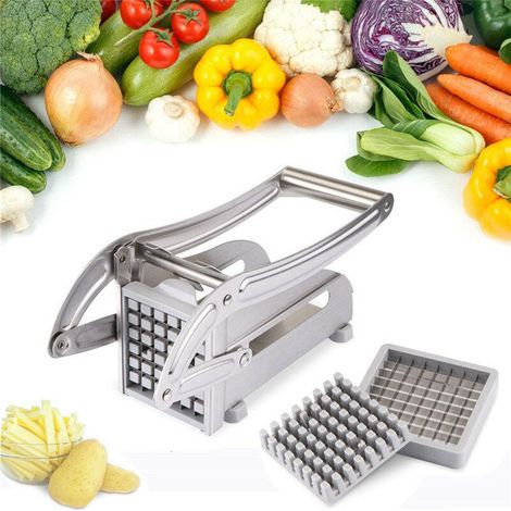 Professioneller Pommes-schneider Aus Edelstahl Für Kartoffeln Und Gemüse, Geeignet Für Den Häuslichen Und Gewerblichen Gebrauch