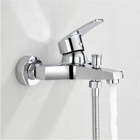 Mischbatterie Für Badewanne Badewannen-/duschhahn Verchromte Messing-mischbatterie