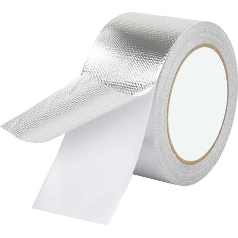 Aluminium-klebeband, Aluminiumband Zum Abdichten, 50 Mm X 20 M, Selbstklebendes Aluminiumband, Für Reparatur, Rohre, 1 Rolle