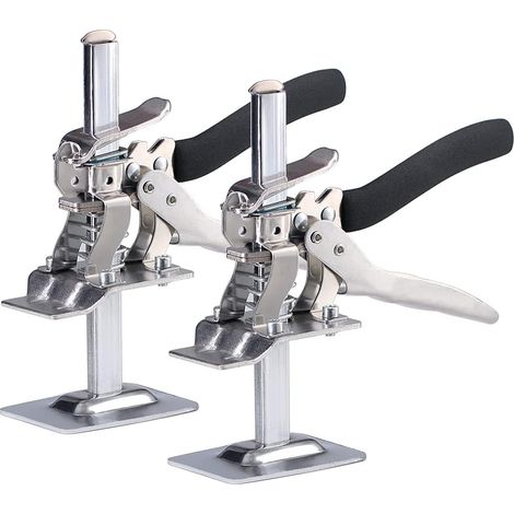 2er-set Manuelle Hebeklemmen Zur Arbeitskraftersparnis, Höhenverstellbar, Fliesenheber Für Wandfliesen, Zum Anheben Und Einstellen Von Platten, Schränken Und Fenstern