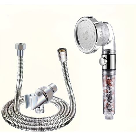 Duschbrause Mit Hohem Durchfluss Und Negativer Ionisation – 3 Modi Und Stopp-taste