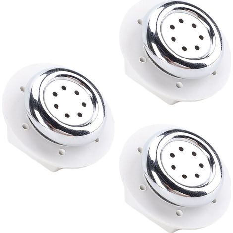 3 Stück 7-loch-badewannen-düsen Aus Pvc-material, Luftblasen-düse, Zubehör Für Whirlpool